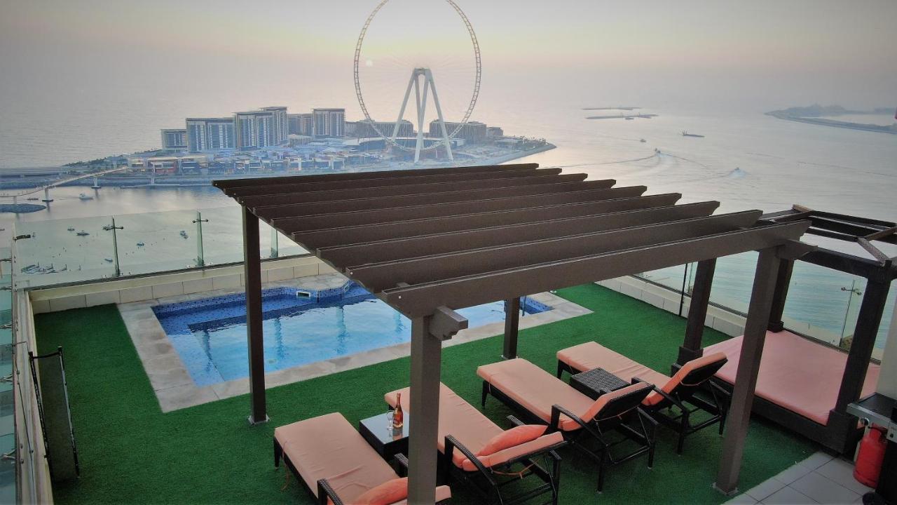 شقة Jbr Penthouse With Terrace Pool دبي المظهر الخارجي الصورة