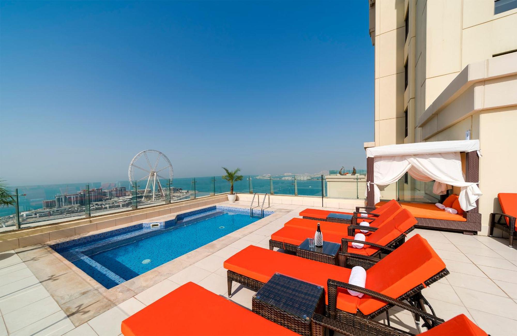 شقة Jbr Penthouse With Terrace Pool دبي المظهر الخارجي الصورة