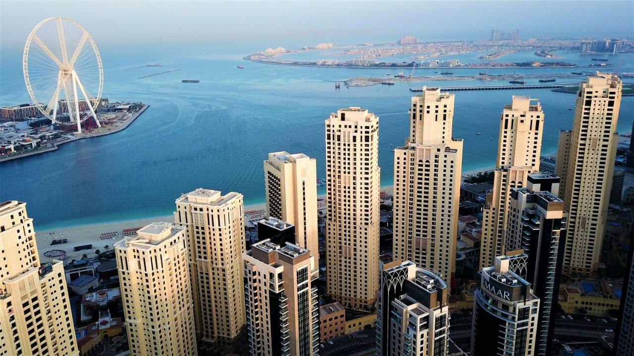 شقة Jbr Penthouse With Terrace Pool دبي المظهر الخارجي الصورة